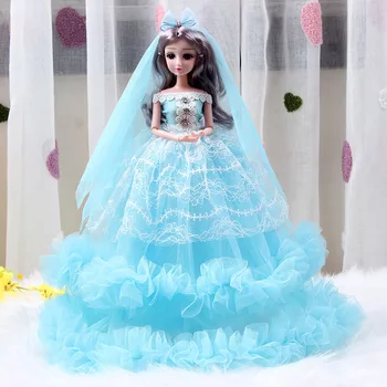 Didelis supainioti lėlės lėlės lėlės 45CM modeliavimas lėlė mergaitė princesė žaislas viena mergina žaisti namuose žaislas dovana dovana lėlės aukštos kokybės