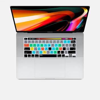 DIDENYBĖS Silikono Nuorodą Hotkey anglų Lightroom Klaviatūros Padengti Odą Naujas MacBook Pro 16 A2141 M1 Chip A2338/A2251/A2289 2020+
