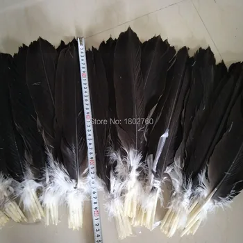 Didmeninė rinkinys (12pcs) užbaigti erelis uodegos plunksnos 40-45 cm /16-18 cm etape šventė plunksnų apdaila 21339
