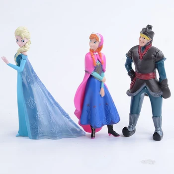 Disney Duomenys Princesė 10cm Anime PVC Veiksmų Skaičius, Kristoff Sven Olaf Užšaldyti Gimtadienį, Žaislai Vaikams, Kalėdinės Dovanos DS04