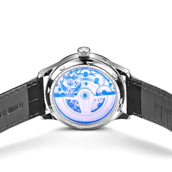 Don Tourbillon Laikrodžiai Vyrams, Šveicarija, Mechaninė Žiūrėti Prabangos Prekės Vandeniui Automatinis Laikrodžiai Vyras Relogios Masculino