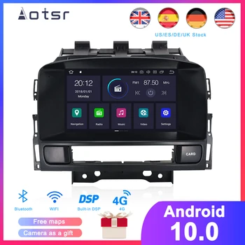 DSP Android 10.0 Automobilių GPS Navigacijos, DVD Grotuvo Opel Astra J 2010-2013 Auto Stereo Radijo Multimedia player Galvos Vienetas Diktofonas