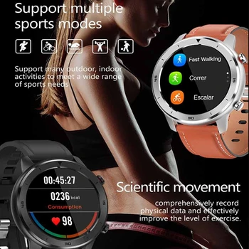 DT78 Smart Watch Vyrų Fitneso Tracker Sporto Smart Apyrankę Miego Stebėjimo Širdies ritmo Laikrodis Vyrams Smart Žiūrėti 