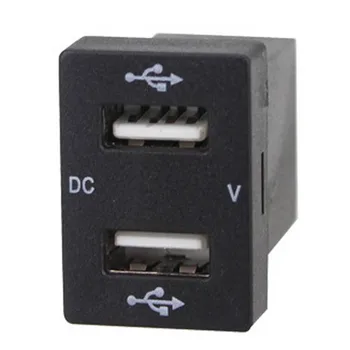 Dual USB jungtys Įtampos Ekranas Greitai, Automobilinis Įkroviklis, skirtas 