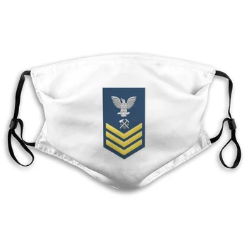 Dulkių kaukė su filtru JAV karinio jūrų Laivyno Aukso E-6 Korpuso Priežiūros Specialistu HT Karinės