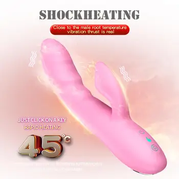Dulkių Čiulpti Vibratorius Pažangios Šildymo Multi Stiprios Vibracijos G spot Klitorio Dvigubos Stimuliacijos Sekso Žaislai Suaugusiems Moteris