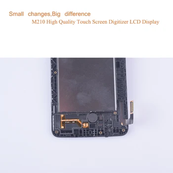 Dėl LG K8 2017 LCD Aristo M210 MS210 US215 M200N LCD Ekranas Jutiklinis Ekranas skaitmeninis keitiklis komplektuojami su rėmo X240 X240F X240H X240K 18479
