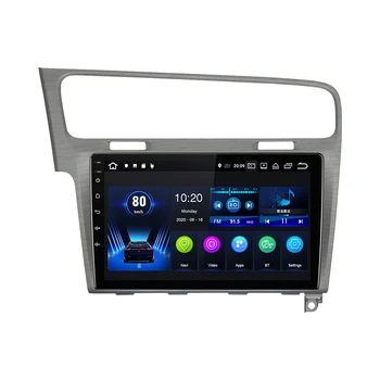 EBILAEN Automobilio Radijo Multimedijos Grotuvo VW Volkswagen Golf 7 1Din Android 10.0 Autoradio GPS Navigacijos magnetofonas Galvos Vienetas 43669