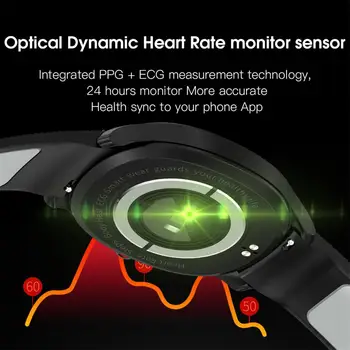 EKG+PPG Širdies ritmas, Kraujo Spaudimas Smart Žiūrėti Kūno Temperatūra Stebėti Laikrodį Apyrankę, 