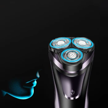 Elektros vyrų skustuvas plaunamas skustuvas USB įkraunamą skustuvą nešiojamų barzda žoliapjovės drėgno ir sauso daugiafunkcinį skustuvą