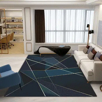 Europos Stiliaus Aukštos Kokybės Meno Geometrijos Meno Kilimą Gyvenimo Kambario, Miegamasis Anti-Slip Grindų Kilimėlis Mados Virtuvės Naudingasis Plotas Pledai