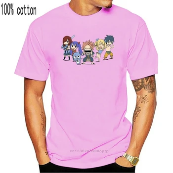 Fairytail T Marškinėliai Vyrams Garsaus Anime 