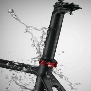 FOURIERS rakinama nuo balnelio iškyšos apkabos, kalnų dviračių seat post clamp sėdynės vamzdis įrašą 27.2 mm 30.9 mm 31.6 mm vandeniui atsparus dulkėms
