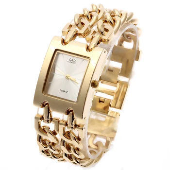 G&D, Moterų Laikrodžiai Kvarciniai Laikrodžiai Suknelė Žiūrėti Relogio Feminino Dovanos Reloj Mujer Top Brand Prabanga Atsitiktinis Lady Silver Želė 28949