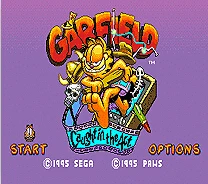 Garfildas 16 bitų MD Žaidimo Kortelės Sega Mega Drive Genesis