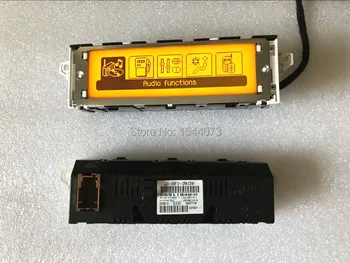 Geltona Ekraną, Paramą prancūzijos USB dviejų zonų Oro Bluetooth Ekrano Stebėti 12 Pin Peugeot 307 407 408 citroen C4 C5