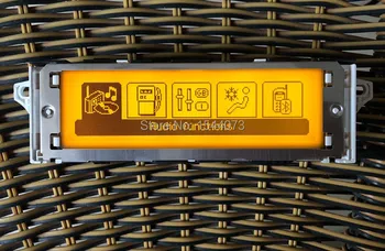 Geltona Ekraną, Paramą prancūzijos USB dviejų zonų Oro Bluetooth Ekrano Stebėti 12 Pin Peugeot 307 407 408 citroen C4 C5