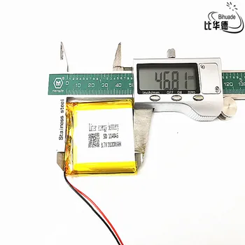 Geras Qulity Litro energijos baterija 3,7 V ličio baterija anksti 114046 2800mAh priekinis žibintas GPS navigatorius bendrojo polimero baterijos