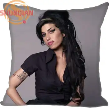 Geriausia Amy Winehouse Užvalkalas Vestuvių Dekoratyvinę Pagalvę Padengti Užsakymą Dovana (Dviejų Pusių) Spausdinti Pagalvių Užvalkalai A3.11 12595