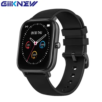 GIIKNEW P8 Smart Watch Vyrai Moterys 1,4 colio Full Touch Screen Širdies ritmo Monitorius Kraujo Spaudimas Smartwatch už Xiaomi 