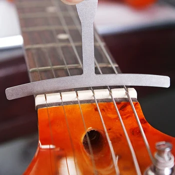 Gitara Luthier Matavimo Įrankių Rinkinys Nustatyti Seką Veiksmų Valdovas, 9 Understring Spindulys Gabaritas Gitaros Remonto