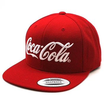 Gorra Coca Cola FLEXFIT Snapback spalva rojo ajustable, talla adulto