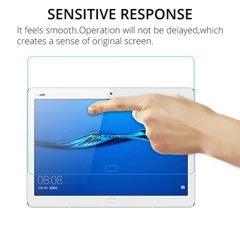 Grūdintas Stiklas Huawei Media Mygtukai T3 10 Screen Protector Tablet 9.6