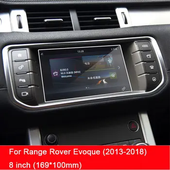 Grūdintas stiklas Screen Protector For Land Rover Range Rover Sport/Evoque 2013-2016 M. 8 Colių Navigacijos gps radijas 1417