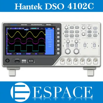 Hantek DSO4102C 2 Kanalų Skaitmeninis Oscilloscope 1 CH Savavališkai/Funkcija Signalo Generatorius 16875