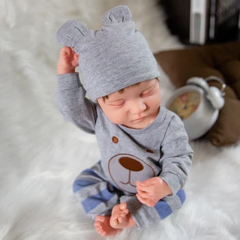 Hoomai Naujus Levi lėlės reborn mažylis berniukas gyvas nekilnojamojo minkšta Šluoste kūno silikono lėlės