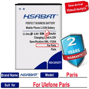 HSABAT 3600mAh Didelės Talpos Bateriją UleFone Paryžiaus UleFone Paryžiaus X nemokamas pristatymas