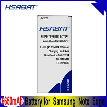 HSABAT 6650mAh EB-BN915BBC Bateriją, Skirtą Samsung Galaxy Note Krašto N9150 N915K N915L N915S N915X N915 N915A N915D Baterija