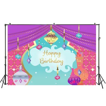 HUAYI spalvinga modelio fotosesiją fonas vaikai su gimtadieniu fone gimtadienio reklama fotografijos backdrops W-4127
