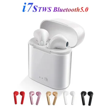 I7s TWS Bluetooth5.0 Belaidės Ausinės Verslo Laisvų Rankų Įranga Atspari Vandeniui Sporto Ausinių Mini Muzikos Ausinės Xiaomi 