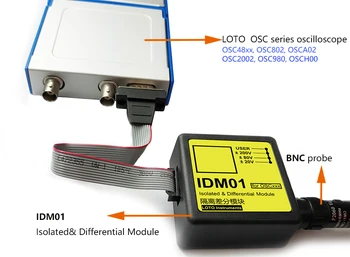 IDM01, LOTO Oscilloscope Blokatorius Izoliacija Modulio, Įtampos Apsauga, Saugus 800V