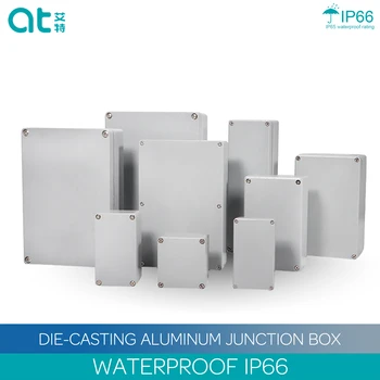IP66 atsparus Vandeniui liejimo Aliuminio kabelių Paskirstymo Dėžutės Metalinės Talpyklos Atveju Custom Lange išjungiklių Instaliacijos, Elektros Dėžutė