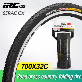 IRC SERAC CX 700*32C kelių cyclocross padangos, visureigis kelių dviračių padangos, dviračių padangos, 120 PATARIMAS dviračių dulkių padangų