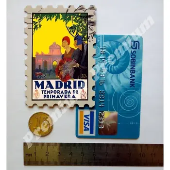 Ispanija vinilo suvenyrų magnetas derliaus turizmo plakatas 55907