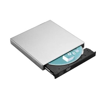 Išorinių USB 2.0 Išorinis DVD Rašytuvas Combo Drive Nešiojamojo KOMPIUTERIO, Stalinio Kompiuterio, Nešiojamojo kompiuterio