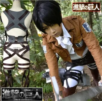 Išpuolis Titan Shingeki no Kyojin Recon Korpusas Diržas diržas hookshot Kostiumas Reguliuojami Diržai cosplay diržai A447
