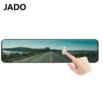 JADO T690 1080P Objektyvas Vairuotojo Vaizdo įrašymo Brūkšnys Cam 12-Colių Automobilių Dvr Kamera, Dashcam FHD Dual 24 Val., Automobilio Galinio vaizdo Kamera Cool