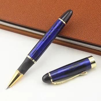 Jinhao X450 mėlynos ir aukso studentų office rašymo, rašikliai roller ball pen 0,7 mm taškas vykdomosios metalo raštu prekės rašikliai
