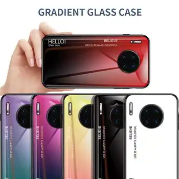 Joomer Gradientas Modelis Stiklo Atveju, Huawei Mate 30 20 10 Pro 20 10 Lite 20 X Phone Case Cover