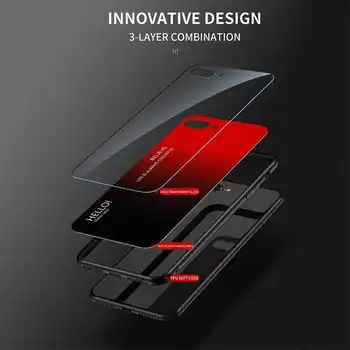 Joomer Gradientas Modelis Stiklo Atveju, Huawei Mate 30 20 10 Pro 20 10 Lite 20 X Phone Case Cover