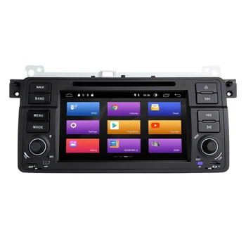 Josmile Automobilio Multimedijos Grotuvas 1 Din Android 9.0 Už BMW E46 M3 Rover 75 Sedanas Navigacija GPS DVD Automobilio Radijo 318/320/325/330/335