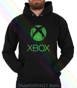 Juoda Microsoft Xbox 360 Vieną Logotipą Hoodie Palaidinės Tee Hoodie Palaidinės Vyrai Moterys Vyrai