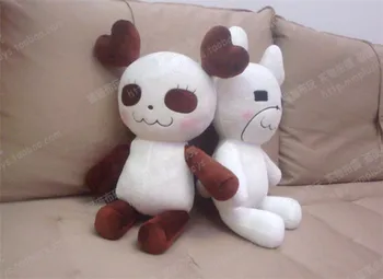 Kagamine Rin ir len pliušinis lėlės Anime pav TV panda ir baltasis lokys cosplay žaislas mi'ku minkštas pliušinis supjaustyti pagalvę 30cm 9080