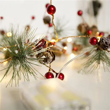 Kalėdų Dekoracijas Namuose Naujųjų Metų 2021 Girliandą Pasakų Styginių Šviesos Kalėdų Papuošalai Kalėdų Medžio Apdaila