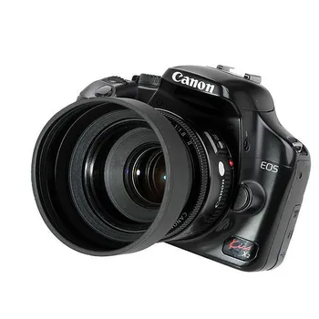 Kameros Lęšis Gaubtai 72mm 3 Etapas Išardomi Gumos Objektyvo Gaubtą, VISIEMS filtro sriegiu Canon Nikon Sigma 