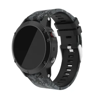Kamufliažas Silikono Sporto Juosta, Diržu, Garmin Instinktas / Quatix 5 Safyras SmartWatch Pakeitimo Gumos Apyrankė Watchband
